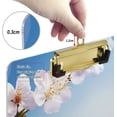 thumbnail image 4 of FMSHPON Cherry Blossoms Blurred Clipboard Hardboard Wood Nursing Clip Board and Pull for Standard A4 Letter 13x9 inches, 4 of 7