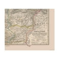 thumbnail image 2 of Historic Map - Iran Afghanistan Pakistan - Stieler 1885 - Vintage Wall Art, 2 of 4