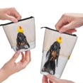 thumbnail image 3 of Lsque Dachshund Sitting in Bathtub Pattern Telescopic Pencil Bag Pen Holder Stationery Case, Stand-up Retractable Transformer Bag Organizer, 3 of 6