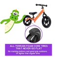 thumbnail image 4 of TheCroco 12 inch Balance Bike Ultra-light, Adjustable Seat and Handlebars, No-Pedal training bike, Ages 2 to 5 Years, includes Bell and Handlebar Pad, Orange, 4 of 6