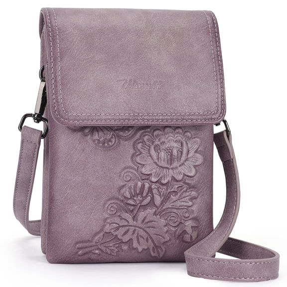 APHISON Small Crossbody Bag for Women, Cell Phone Purse Womens Shoulder Handbags Wallet Purse with Credit Card Slots Adjustable Guitar Strap