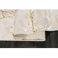 thumbnail image 3 of LaDole Rugs 5x7 ft Modern Premium Area Rug | Abstract Carpet For Bedroom, Living Room, Kitchen, Home Office, Indoor Floor Décor | Beige Gold, 3 of 5