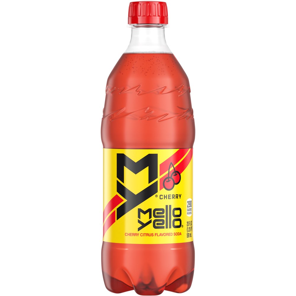 Mello Yello Cherry Bottle, 20 fl oz