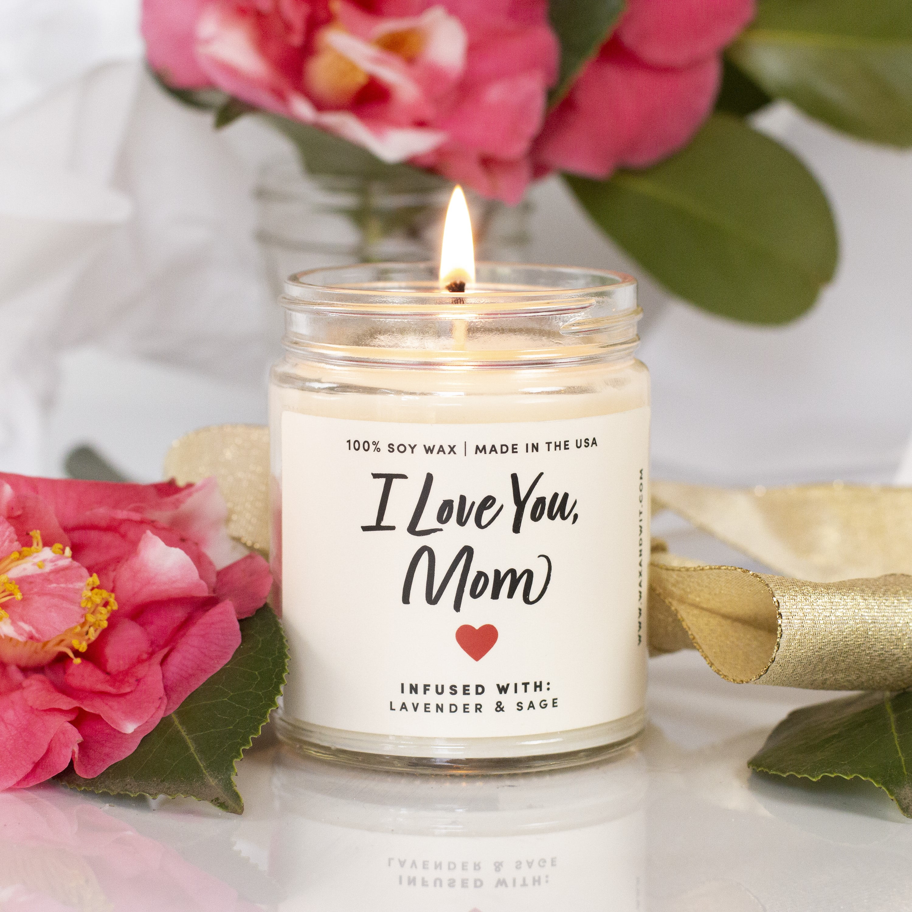 Mothers Day Candle Gifts for Mom, Gifts for Mom from Daughter Son, Handmade  Candle Gift for Mom, Birthday Gifts for Mom, Candles Gifts for Women,  Birthday Gifts for Women Unique, Soy Candle 