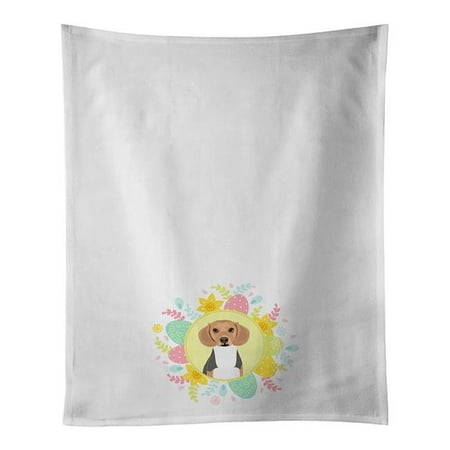 

Carolines Treasures WDK3355WTKT 28 x 19 in. Unisex Beagle Tricolor No.1 White Dish Towels Kitchen Towel - Set of 2