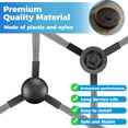 thumbnail image 4 of 6Pcs Side Brush Replacement Robust Efficient Cleaning Vacuum Cleaner Replacement Side Brush Part Improved Cleaning Effect Sweeping Robot Spare Part Easy to Replace for bObsweep-black-, 4 of 10