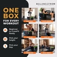 thumbnail image 5 of BalanceFrom Foam Plyometric Jump Box with 16”, 20”, and 24” Heights, 10 lbs, Multicolored, 5 of 12