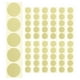 thumbnail image 1 of 200pcs pegatinas de estampado auto adhesivo para certificados y premios con borde de vieiras para sobres de graduación y documentos oficiales de oro, 1 of 5