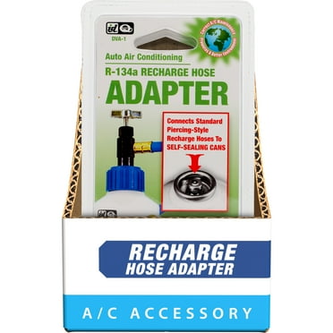 Certified A/C PRO R-134a AC Recharge Hose Adapter, Automotive Air Conditioning Parts