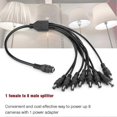 thumbnail image 5 of DC12V 1 Female to 8 Males Power Supply Splitter Cable Heavy Duty Power Cable for Surveillance Cameras for Surveillance Systems, 5 of 5