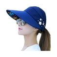 thumbnail image 6 of TONAIN Sun Visor Hats, Large Brim Summer UV Protection Cap for Women and Men, Sport Wear Athletic Visor Sun Sports Visor Hat, 6 of 8