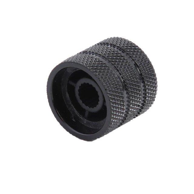 Perillas de control de volumen de guitarra Partes de cúpula de bajo eléctrico Negro 2 piezas JShteea Para Estrenar