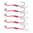 thumbnail image 2 of Anzuelos De Pesca De Metal, Resistentes Y Duraderos, 5 Anzuelos De Pesca, Metal Antideformación, Resistente Para Amantes De La Pesca, Accesorio De Pescado, El Mejor Regalo Para ANGGREK Fish Hook, 2 of 8
