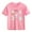 Pink, variant on Spring and Autumn Toddler Summer T-Shirt Cute Print Comfortable Version Of The Girls Printed T Shirt Girl Sweater Shirts