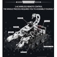 thumbnail image 5 of RKXQT Building Sets Stem Assembly Metal 3-D Puzzle RC Scorpion Tank Assembly Model Kit Construction Set Toys 1034PCS/Included Motor, 5 of 5