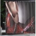 thumbnail image 4 of Ambesonne Western Shower Curtain, Cowboy Wild Texas Art, 69"Wx84"L, Brown Cream, 4 of 5