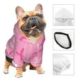 thumbnail image 4 of Bingfone Breast Cancer Awareness (3) Dog Clothes Hoodie, Pet Winter Coat,Puppy Sweatshirts For Small Dogs Boy Girl,Suitable For All Breeds-X-Large, 4 of 9