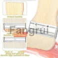 thumbnail image 3 of For 3 Pcs Flat Paddle Paint Brush Setwide Paint Brush Large Paint Brush 345 Inch Paint Brush For, 3 of 5
