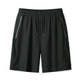thumbnail image 2 of Boys' Shorts Boys Summer Outfits Boys Shorts Breathable Mesh Athletic Running Casual Summer Comfortable Elastic Waist Lightweight Sports Shorts For Kids, 2 of 3