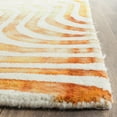 thumbnail image 2 of SAFAVIEH Dip Dye Jason Geometric Area Rug, Ivory/Terracotta, 3' x 5', 2 of 5