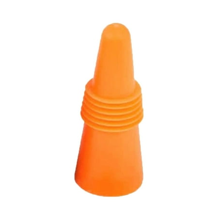 

wendunide kitchen gadgets 5Pcs Reusable Silicone Bottle Stopper Beverage Bottle Stopper Stopper Orange