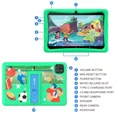 thumbnail image 3 of Contixo K103 10" Kids Tablet 2025 Edition, 8-Core 2.0GHz, 3GB RAM, 32GB Storage, Android 13, 80 Disney E-Books, Contixo Academy, Kid-Proof Case with Kickstand, Green, 3 of 6