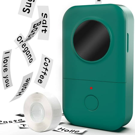 Phomemo D30 Bluetooth Wireless Portable Labeling Printer, Thermal Smart Mini Label Maker Machine, Compatible with iOS & Android