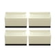 thumbnail image 2 of Elevadores de muebles de cama cuadra duraderos de 4 piezas, soporte resistente para accesorios Beige grande Sunnimix Extensores de patas de cama, 2 of 8