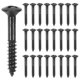 thumbnail image 2 of Bass Pickup Mounting Screws Metal Screws for Fixation 40Pcs Set, 2 of 4