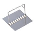 thumbnail image 3 of 1pc Soporte para pañuelos de papel Estante para pañuelos de hotel Soporte para servilletas Soporte para servilletas (plateado), 3 of 3