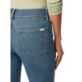 thumbnail image 5 of Levi Strauss Signature Women's and Women's Plus Shaping Perfect Pull On Straight Jeans, Sizes 2-20, 5 of 6
