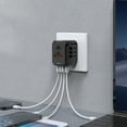 thumbnail image 1 of Multi Plug Outlet Extender with USB and Type C, Surge Protector, 7 Electrical Outlets, 1500W Rating for Home or Office Use, 1 of 9
