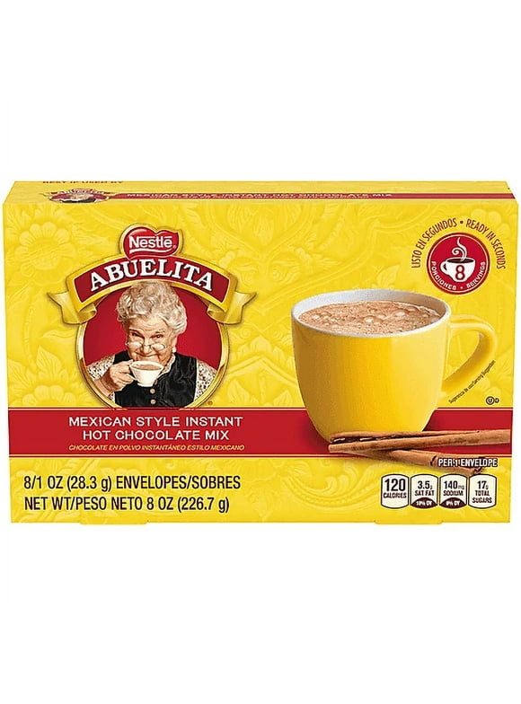 Abuelita Mexican Style Instant Hot Chocolate Mix 8 Ct Box