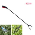 thumbnail image 1 of Pick Up Garbage Stick Long Reach Helping Hand Extending Arm Extension Tool Trash Mobility Clip Grab Claw Home Garden Tools,Black,80cm, 1 of 5