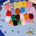 thumbnail image 4 of BESTYASH 24Ud Kit De Lana Para Fieltro Con Roving Para Trabajos Creativos, 4 of 6