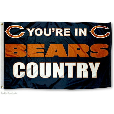 Chicago Bears Official NFL Banner Flag by Fremont Die 941013