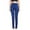 Blue, variant on Qingpeng Leggings for Women High Waist Stretchy Jeans Slim Fit Leg Pull on Jean with Pockets Soft Breathable
