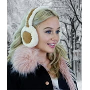 ALZO Bluetooth Earmuff Headphones Fashion Accessory - Color Cream Caramel