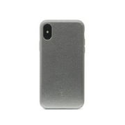 Refurbished Motile Vegan Leather Phone Case for iPhone X and XS, Pewter