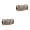 thumbnail image 4 of Yuarrent Cuerda de hilo de algodón de 100 metros y 2mm, cuerda de algodón para decoración del hogar, regalo de Navidad hecho a mano, embalaje Type3 NO3, 4 of 6