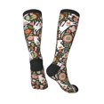 thumbnail image 4 of Balery Rabbits On Floral Fun Novelty Socks Men'S Women'S Crew Socks Funny Crazy Novelty Socks Quirky And Cool Socks, 4 of 9