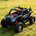 thumbnail image 1 of CazToi 24V 2 Seater Kids UTV 4WD Remote Control 300W Motor with Music Lights, 1 of 7