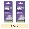(2 pack) Philips Avent Natural Response Nipples, Extra Fast Flow (Flow 5), 2-Pack, SCY965/02