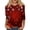 Blue#30812BB, variant on Women's Christmas Sweatshirt Xmas Women's 3/4 Sleeve T Shirt Snowman S-5xl Plus Size Tunic Tops for Women Funny Fall Winter Blouses for Women