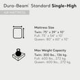 thumbnail image 2 of Intex Dura-Beam Series Single Height Inflatable Airbed, Twin (2 Pack), 2 of 10