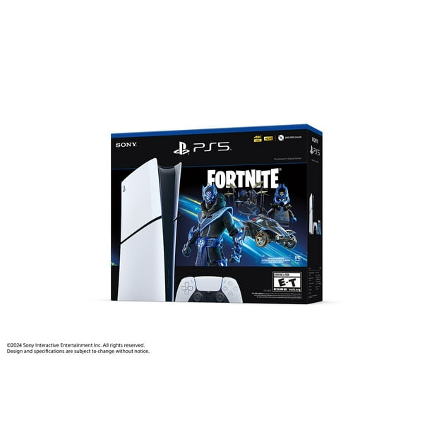SONY - 【新品未開封】 PS5 "フォートナイト Cobalt Starパック/SSD付 Sony PlayStation 5 Console Slim Digital Edition, Fortnite