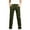 Army Green, variant on Leggings for Men，Fashion Trend Men's Elastic Slim Tie Elastic Small Straight Leg