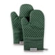 thumbnail image 1 of Juego de guantes de cocina KitchenAid Asteroid verde oscuro, 2 piezas, 1 of 6