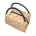 thumbnail image 5 of Vsdgher Scandinavian Style Hygge Print Insulated Reusable Bags with Sturdy Zipper and Handles, Foldable Totes for Hot or Cold Food Bring or Delivery, 5 of 8
