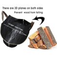 thumbnail image 4 of Sac de Transport pour Bois de Chauffage, Sac de Transport pour Bûches Résistant à l'Eau, Sac de Bûches en Toile pour Cheminée, Sac de Rangement en Bois Imperméable pour Cheminée Extérieur Intérieur, 4 of 4